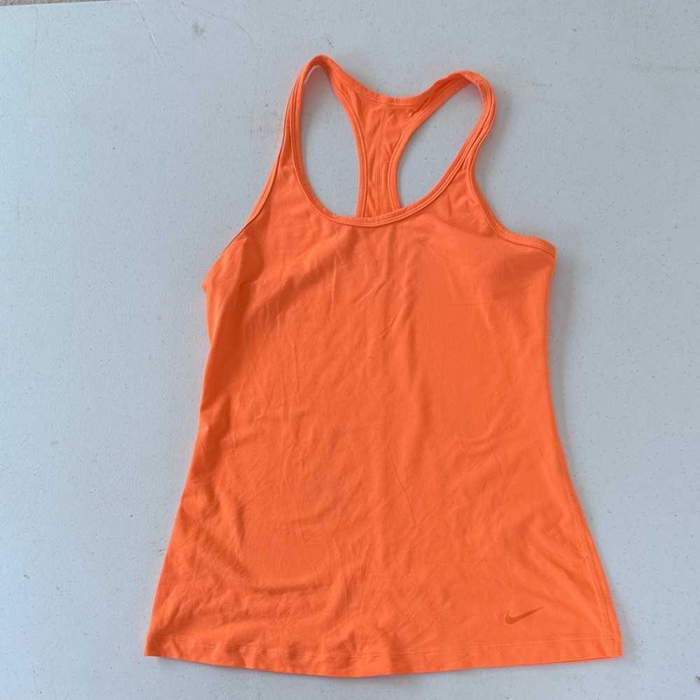 Nike Women's Vibrant Orange Racerback Tank